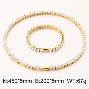 SS Jewelry Set(Most Women) - KS226060-CALY