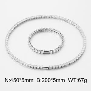 SS Jewelry Set(Most Women) - KS226061-CALY