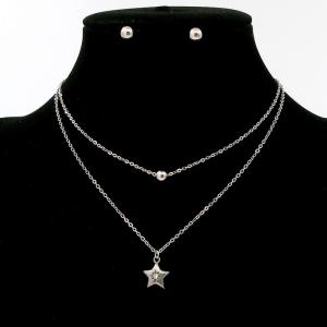 SS Jewelry Set(Most Women) - KS227295-TJG