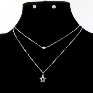 SS Jewelry Set(Most Women) - KS227296-TJG