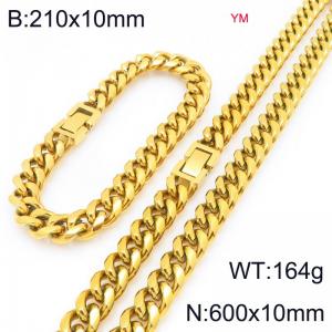 SS Jewelry Set(Most Men) - KS228029-ZZ