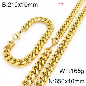 SS Jewelry Set(Most Men) - KS228042-ZZ