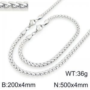 SS Jewelry Set(Most Men) - KS228143-Z