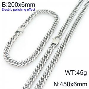 SS Jewelry Set(Most Men) - KS228332-Z