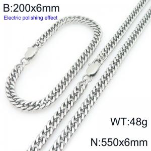 SS Jewelry Set(Most Men) - KS228340-Z