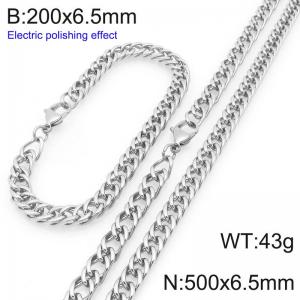 SS Jewelry Set(Most Men) - KS228363-Z