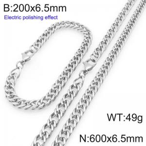 SS Jewelry Set(Most Men) - KS228365-Z