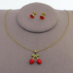 SS Jewelry Set(Most Women) - KS228490-SD