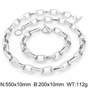 SS Jewelry Set(Most Men) - KS228566-Z