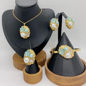 SS Jewelry Set(Most Women) - KS228694-LX