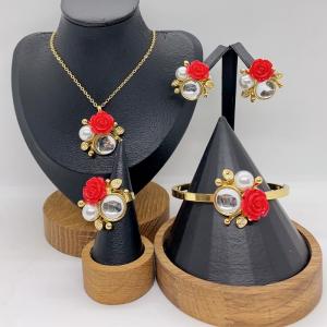 SS Jewelry Set(Most Women) - KS228698-LX