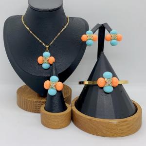 SS Jewelry Set(Most Women) - KS228703-LX