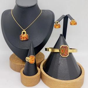 SS Jewelry Set(Most Women) - KS228740-LX