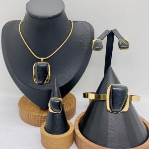 SS Jewelry Set(Most Women) - KS228750-LX