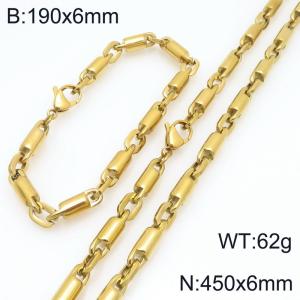 SS Jewelry Set(Most Men) - KS228851-Z