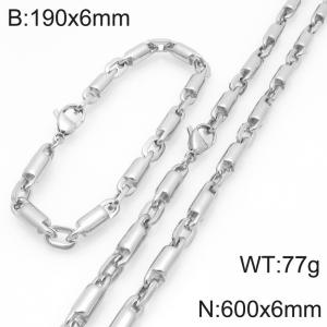 SS Jewelry Set(Most Men) - KS228861-Z