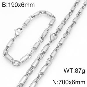 SS Jewelry Set(Most Men) - KS228863-Z