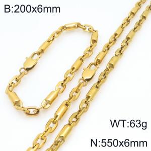 SS Jewelry Set(Most Men) - KS228867-Z