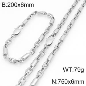 SS Jewelry Set(Most Men) - KS228878-Z