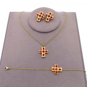 SS Jewelry Set(Most Women) - KS228927-HR