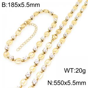 SS Jewelry Set(Most Women) - KS228968-ZCG