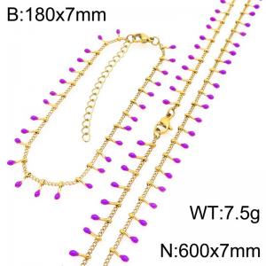 SS Jewelry Set(Most Women) - KS228974-Z