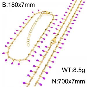 SS Jewelry Set(Most Women) - KS228976-Z