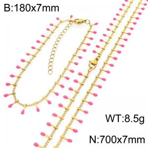 SS Jewelry Set(Most Women) - KS228990-Z
