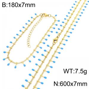 SS Jewelry Set(Most Women) - KS228995-Z