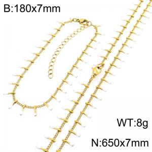 SS Jewelry Set(Most Women) - KS229017-Z