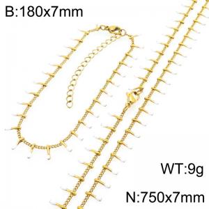 SS Jewelry Set(Most Women) - KS229019-Z