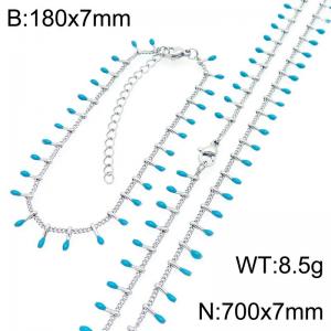 SS Jewelry Set(Most Women) - KS229025-Z