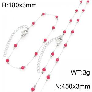 SS Jewelry Set(Most Women) - KS229505-ZJZL