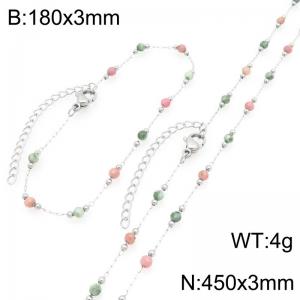 SS Jewelry Set(Most Women) - KS229507-ZJZL