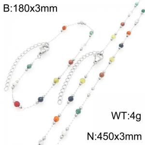 SS Jewelry Set(Most Women) - KS229509-ZJZL