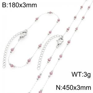 SS Jewelry Set(Most Women) - KS229511-ZJZL