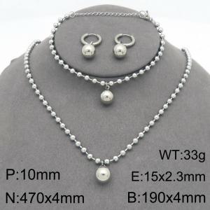 SS Jewelry Set(Most Women) - KS229585-Z