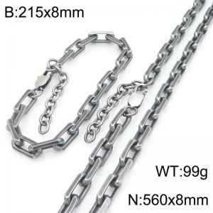 SS Jewelry Set(Most Men) - KS229597-ZCG