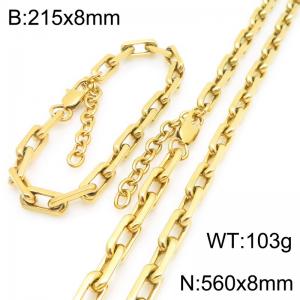 SS Jewelry Set(Most Men) - KS229598-ZCG