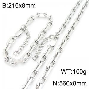 SS Jewelry Set(Most Men) - KS229599-ZCG