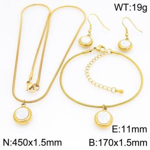 SS Jewelry Set(Most Women) - KS229820-Z
