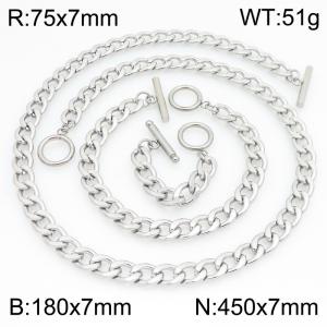 SS Jewelry Set(Most Women) - KS229837-Z