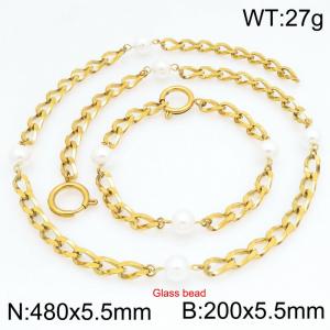 SS Jewelry Set - KS230116-Z