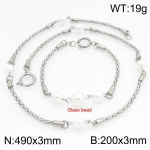 SS Jewelry Set - KS230122-Z