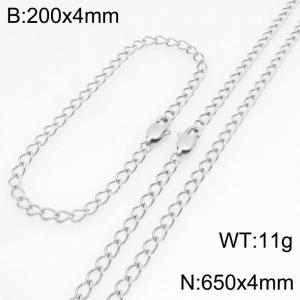 SS Jewelry Set(Most Men) - KS230128-Z