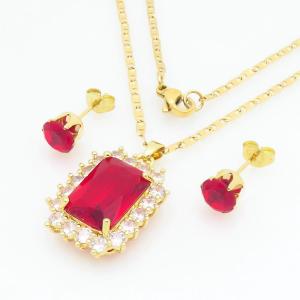 Copper Jewelry Set(Most Women) - KS230208-BI