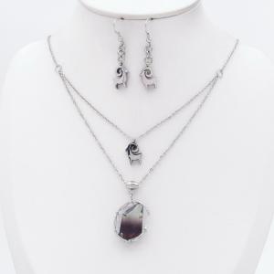 SS Jewelry Set(Most Women) - KS230243-FA