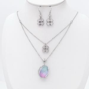 SS Jewelry Set(Most Women) - KS230244-FA