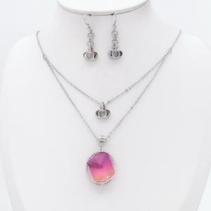 SS Jewelry Set(Most Women) - KS230245-FA