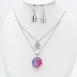 SS Jewelry Set(Most Women) - KS230246-FA